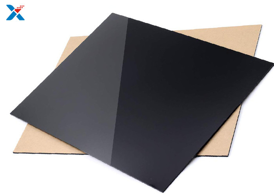 kopen Plexiglas 2mm Gekleurd Acrylcomités Zwart Uitgedreven Perspexblad online manufacture