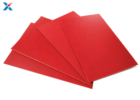 ISO-FCC Rode Gekleurde Acrylblad Uitgedreven Plexiglasraad