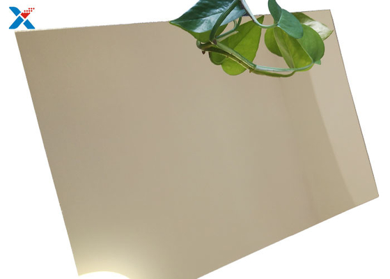 Harde Met een laag bedekte Plastic de Spiegelcomités van het Plexiglas Decoratieve Acrylblad